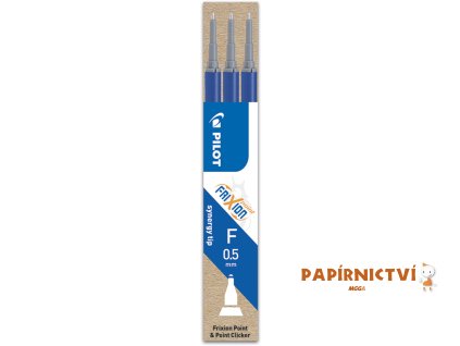 Náplň FriXion Point 0,5 - Sada 3 ks - modrá