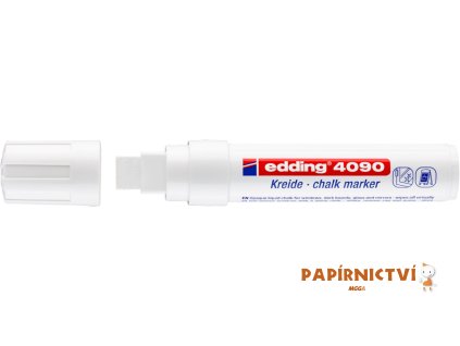Křídový popisovač EDDING 4090 - bílý