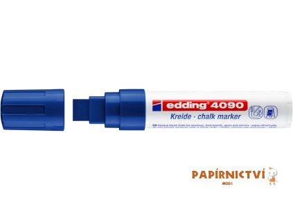 Křídový popisovač EDDING 4090 - modrý