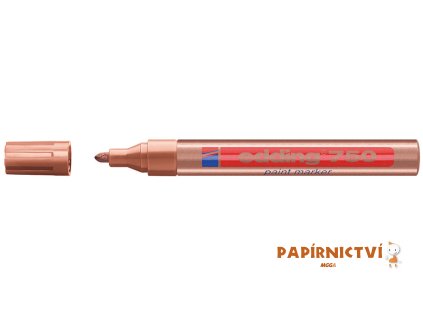 Lakový popisovač EDDING 750 - měděný