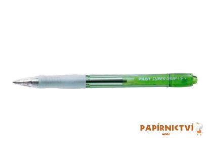 Kuličkové pero Super Grip Neon - zelené