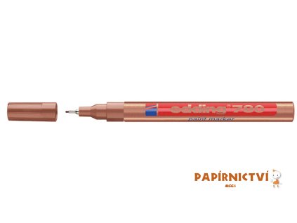 Lakový popisovač EDDING 780 - měděný