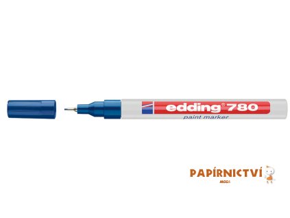 Lakový popisovač EDDING 780 - modrý