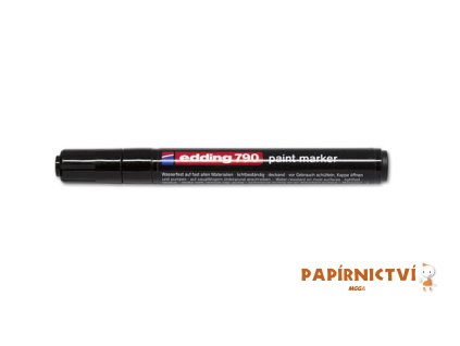 Lakový popisovač EDDING 790 - černý