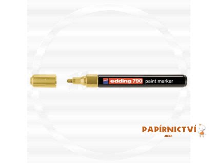 Lakový popisovač EDDING 790 - zlatý
