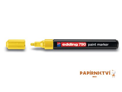 Lakový popisovač EDDING 790 - žlutý