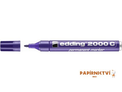 Permanentní popisovač EDDING 2000 C - fialový