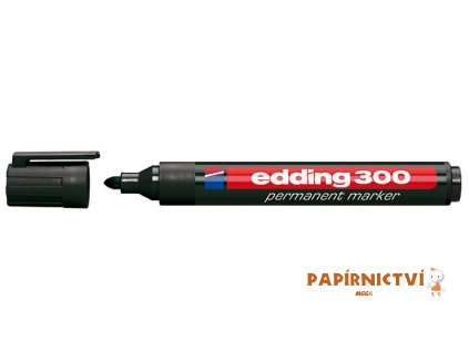 Permanentní popisovač EDDING 300 - černý