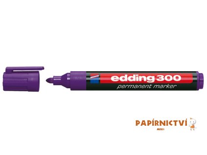 Permanentní popisovač EDDING 300 - fialový