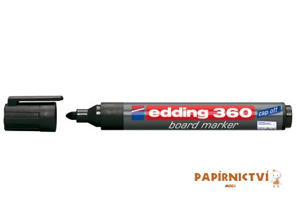 Popisovač na bílé tabule EDDING 360 - černý