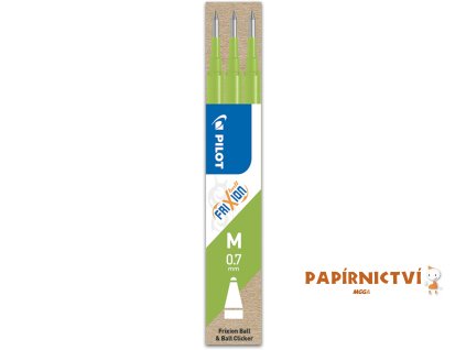 Náplň FriXion Ball 0,7 -Sada 3 ks - limetkově zelená