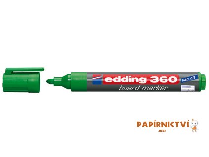 Popisovač na bílé tabule EDDING 360 - zelený