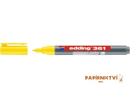 Popisovač na bílé tabule EDDING 361 - žlutý