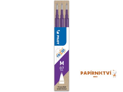 Náplň FriXion Ball 0,7 -Sada 3 ks - fialová