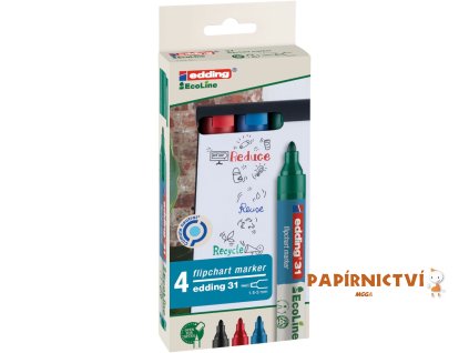 Popisovač na flipchart EDDING 31 EcoLine/4