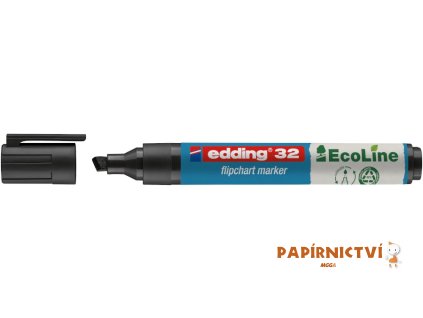 Popisovač na flipchart EDDING 32 EcoLine - černý
