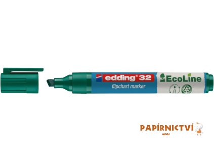 Popisovač na flipchart EDDING 32 EcoLine - zelený