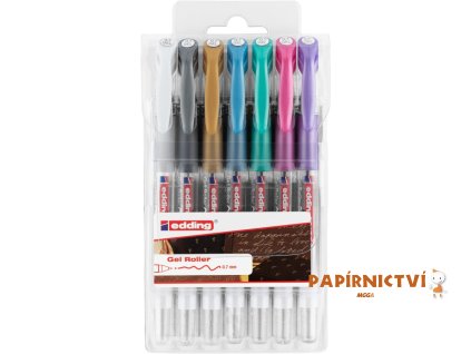 Štětcový fix EDDING 1340/10S závěsné pouzdro rozšířené barvy