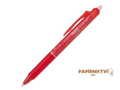 Gelový roller FriXion clicker 05 - červený