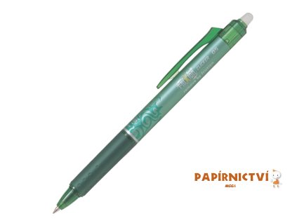 Gelový roller FriXion clicker 05 - zelený