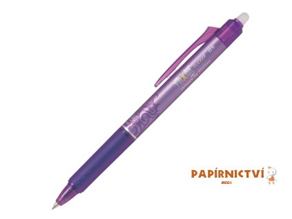 Gelový roller FriXion clicker 05 - fialový