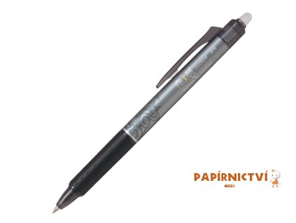 Gelový roller FriXion clicker 05 - černý