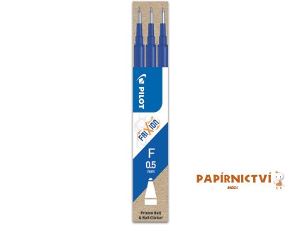 Náplň FriXion Ball 0,5 -Sada 3 ks - modrá