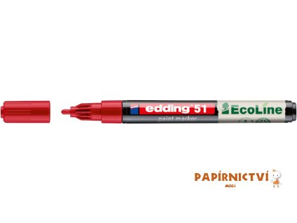 Lakový popisovač EDDING EcoLine 51, zelený