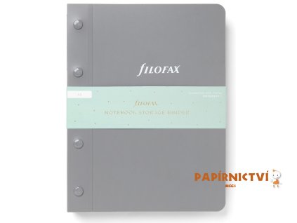 Filofax, Archivační pořadač na náplně Filofax Notebook A5 šedá
