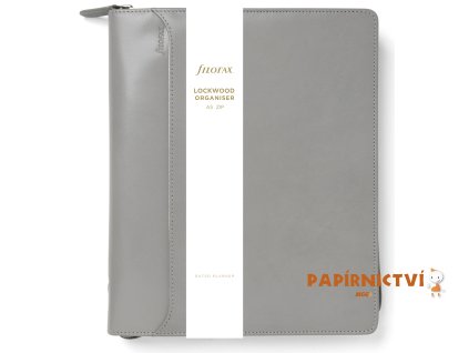 Filofax, Diář Lockwood Zip, A5, concrete