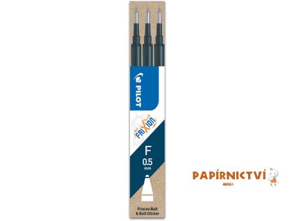 Náplň FriXion Ball 0,5 -Sada 3 ks - modročerná