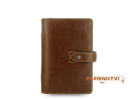 Filofax, Diář Malden, osobní, hnědá