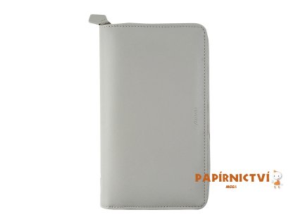 Filofax, Diář Saffiano Zip, Osobní compact granite