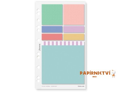 Filofax, Lepicí bločky na každý den, náplň Multi, Osobní/A5