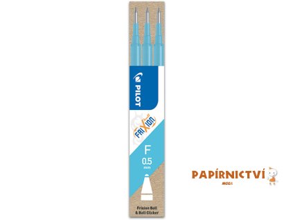Náplň FriXion Ball 0,5 -Sada 3 ks - světle modrá