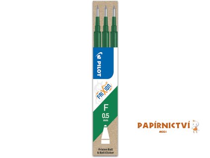 Náplň FriXion Ball 0,5 -Sada 3 ks - zelená