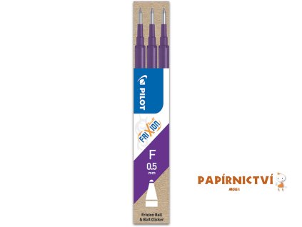 Náplň FriXion Ball 0,5 -Sada 3 ks - fialová