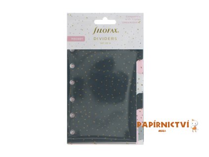 Filofax, Rozřazovač pro diáře, Confetti, kapesní