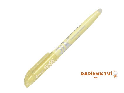 Zvýrazňovač FriXion light Soft, pastelově žlutý