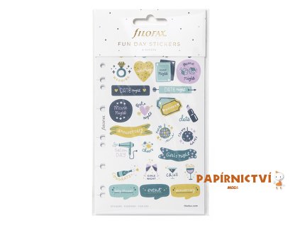 Filofax, Samolepky Zábava, Náplň Multi, Osobní/A5