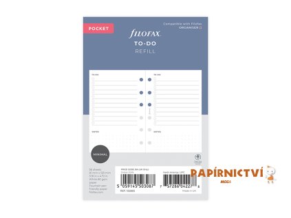 Filofax, Sledování úkolů, Kapesní