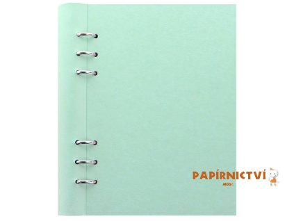 Filofax, Zápisník Clipbook Pastel, A5, pastelová zelená