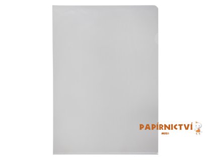 Průhledný obal A4 "L" PVC čirý, 120mic. 2-002