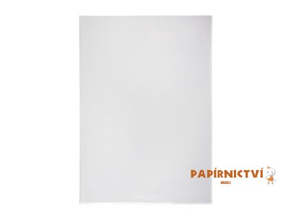 Průhledný obal A4 - "U" PVC na výšku, čirý, 120mic. 2-004