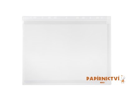 Průhledný obal na katalogy PVC eurozávěs, U, 165mic. 2-029