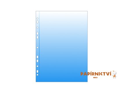 Euroobal A4 PP barevný eurozávěs, modrý lesk 50mic. 2-084