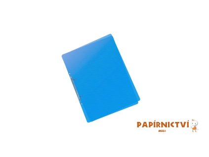 Pořadač PP A5 2kr. Lines modrá 2-288