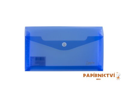 Prostorová sloha s drukem DL Opaline modrá 2-303