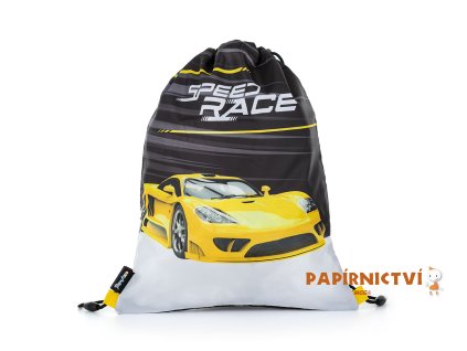 Sáček na cvičky auto 3-05322