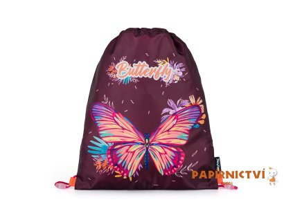 Sáček na cvičky Motýl 3-05723